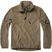 Brandit Troyer Ripstop Half Zip Fleece Vert 2XL Homme