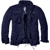 Brandit Veste mi-saison 'Giant' bleu / bleu marine