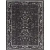 Tapis.fr Tapis lavable Sami anthracite 200x280 cm
