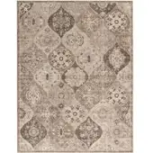 Tapis.fr Tapis lavable Sami taupe 160x220 cm