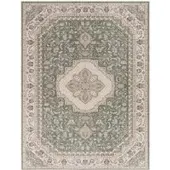 Tapis.fr Tapis lavable Sami vert 160x220 cm