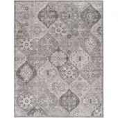 Tapis.fr Tapis lavable Sami gris 240x340 cm