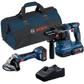 Bosch Pack marteau perforateur et meuleuse - - 0615A50037