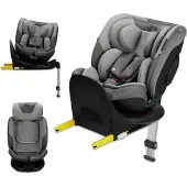Kinderkraft SELECT Siège auto i-Fix 40-150 cm Gris froid