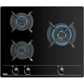 Teka Gbc 63010 Cuisinière à gaz 60 Cm Noir Noir One Size