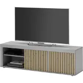 Freiraum TV-Board >Jasper< in grau Dekor - 150x40x40cm (BxHxT)