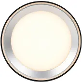 Nordlux Landon Long LED bathroom ceiling light LED (monochrome) LED 6.5 W Warm white to cool white Black