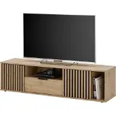 Freiraum TV-Board >Chiara< in Artisan Eiche Dekor - 150x40x40cm (BxHxT)