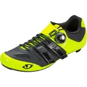 Giro Hommes, Chaussures de cyclisme, Sentrie Techlace (45.5), Noir, Jaune