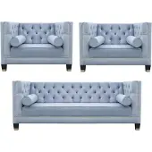 Xl Moebel Gmbh Blau Sofagarnitur Chesterfield Sessel Kreative Möbel Textil Stoff Wohnzimmer