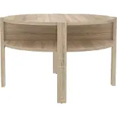 Freiraum Couchtisch >Topiros< in Sonoma-Eiche - 74,4x45,5x74,4cm (BxHxT)