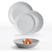 Big Buy Cooking Service de table Vaisselle Service combiné pour 6 personnes Pampille 18 pcs. granit LUMINARC