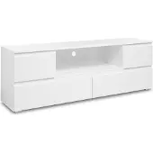 Freiraum TV-Board >Ravenna< in Weiß Matt - 160x55x40cm (BxHxT)