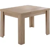 Freiraum Kulissentisch >Monzi< (ausziehbar) in eiche sägerau - 80x78x60cm (BxHxT)