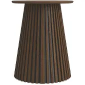 Lisa Design Freya - bout de canapé - 40x50 cm , Marron