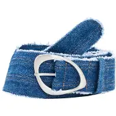 Desigual Ceinture 'Masha Popova' bleu denim
