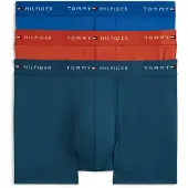Tommy Hilfiger Boxers bleu foncé / pétrole / orange foncé / blanc