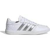 Adidas Baskets basses 'Breaknet Sleek' argent / blanc