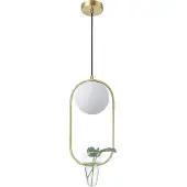 LEDKIA Suspension Métal Et Verre Moonlight Puncak 480 Mm
