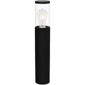 Rabalux 7503 Lampadaire d'extérieur Wellington, E27, aluminium, noir, moderne, 80cm