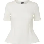 Pieces T-shirt 'PCLilu' blanc