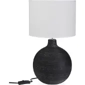 Versa Lampe de table Dewas Noir