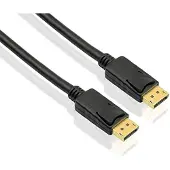 Helos Câble DisplayPort (1 m), Câble vidéo, Noir
