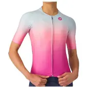 Castelli Upf Short Sleeve Jersey Rose L Femme
