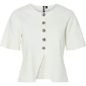 Pieces Cardigan blanc naturel