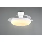 TRIO Fan Kiruna blanc Ø 106cm