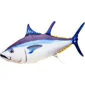 Gaby The Atlantic Bluefin Tuna Giant Pillow Blanc