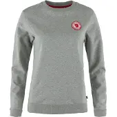 Fjällräven 1960 Logo Badge Sweatshirt Gris M Femme