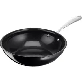 Lagostina Poêle wok en aluminium 28cm noir - - 010275041828 - desideria