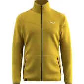 Salewa Puez Cammino Polarlite Full Zip Fleece Jaune L Homme