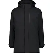 CMP MAN PARKA SNAPS HOOD Schwarz 50
