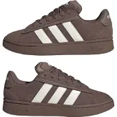 Adidas Baskets basses 'GRAND COURT ALPHA 00s' marron chiné / blanc
