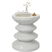 Relaxdays Table d'appoint Tab. (35 x 35 x 46 cm)
