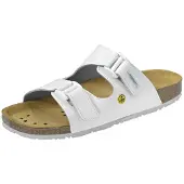 ABEBA Mule blanche 4080, OB, UE taille de chaussure : 36 (OB, 36)