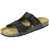 ABEBA Chaussure professionnelle 4085 ESD, OB A FO SRC, noir, taille 40 (OB, 40)