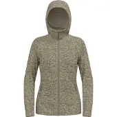 Odlo Veste à capuche Tencia, femmes - , Couleur:40457 vetiver melange, Taille:M