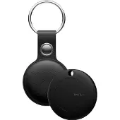 Mili Traceur Bluetooth avec étui cuir – clés bagages iOS Android
