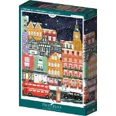 Pieces & Peace Pièces de Puzzle & Paix – Londres à Noël – 1000 pièces