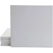 Creativ Company Toiles à peindre - Toile 8x8cm 20 pièces multicolores