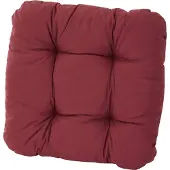 Gardamo SUNNY XL coussin de siège universel, couleur rouille Design uni rouille, 50% coton 50% polyester
