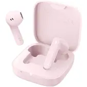 Baseus Écouteurs intra-auriculaires Bowie E16, sans fil, Bluetooth, IPX4, autonomie de 30 heures, rose