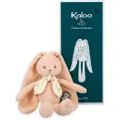 Kaloo Petit lapin en peluche 25 cm Beige Beige Taille unique