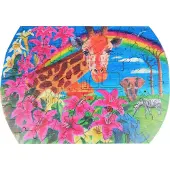 The Wild Puzzle Puzzle en Bois - La Belle Demeure