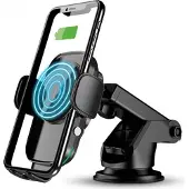 Aligator Support de voiture universel à fermeture automatique, sans fil 15W - Alligator K2