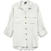 Vero Moda Chemisier 'Bumpy' blanc