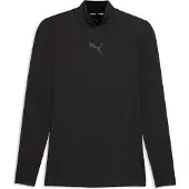 Puma Hommes, T-shirt de sport, teamLIGA26 Baselayer Tee LS Warm (L), Noir, L